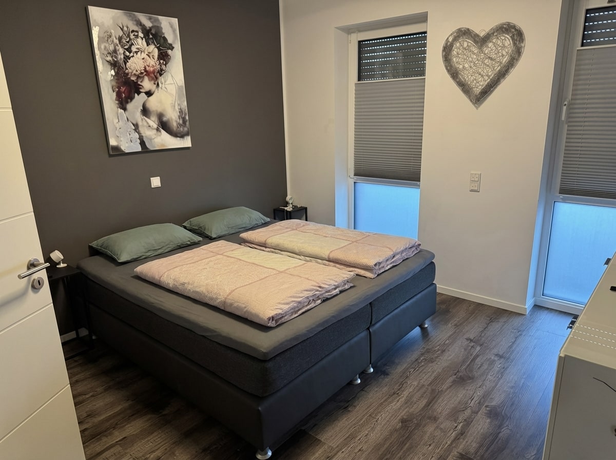 Aufgeräumtes Wohnzimmer