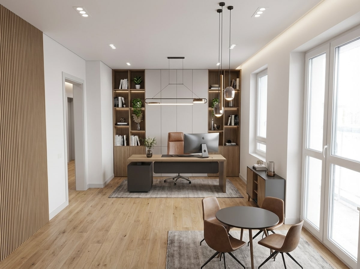 Raum nach Home Staging